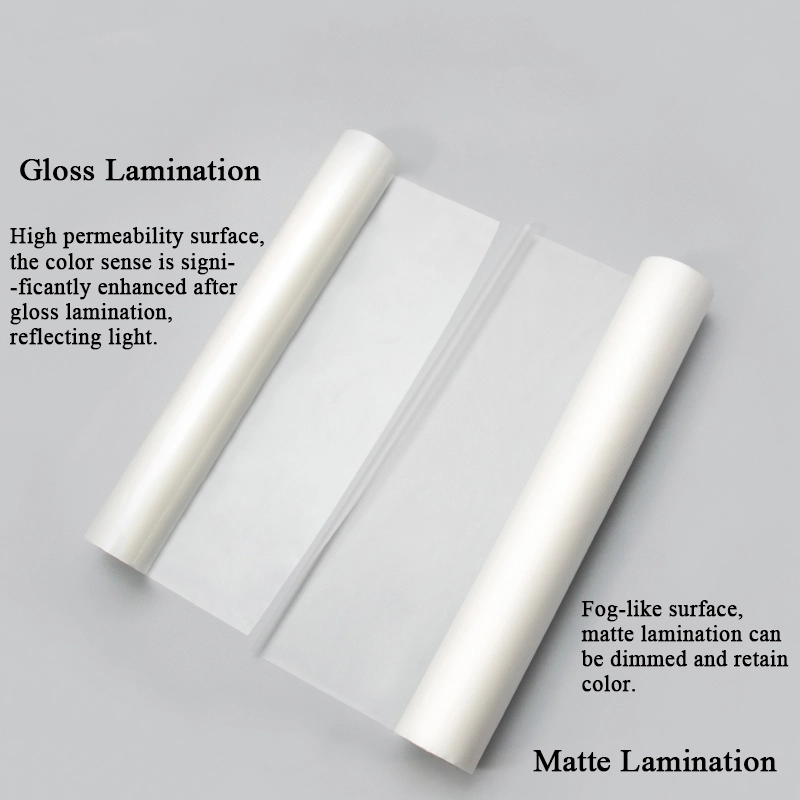 Forskellen mellem mat og blank laminering