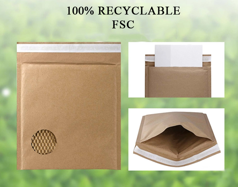 Honeycomb Padded Mailer: Sig farvel til plastikemballage, der ikke vil forsvinde