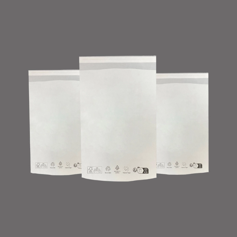 Zeal X afslører FSC -certificeret tunge halvtransparent glaspapirpose med forstærket bundstøtte