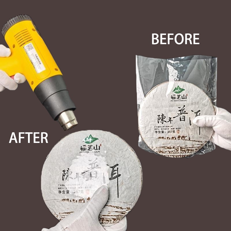 PVC/POF brugerdefinerede krympeposer