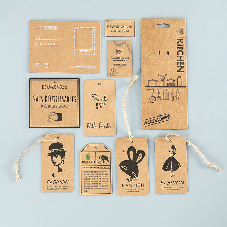 Zeal X lancerer miljøvenlige brugerdefinerede etiketter til ophæng af kraftpapir til bæredygtig emballage