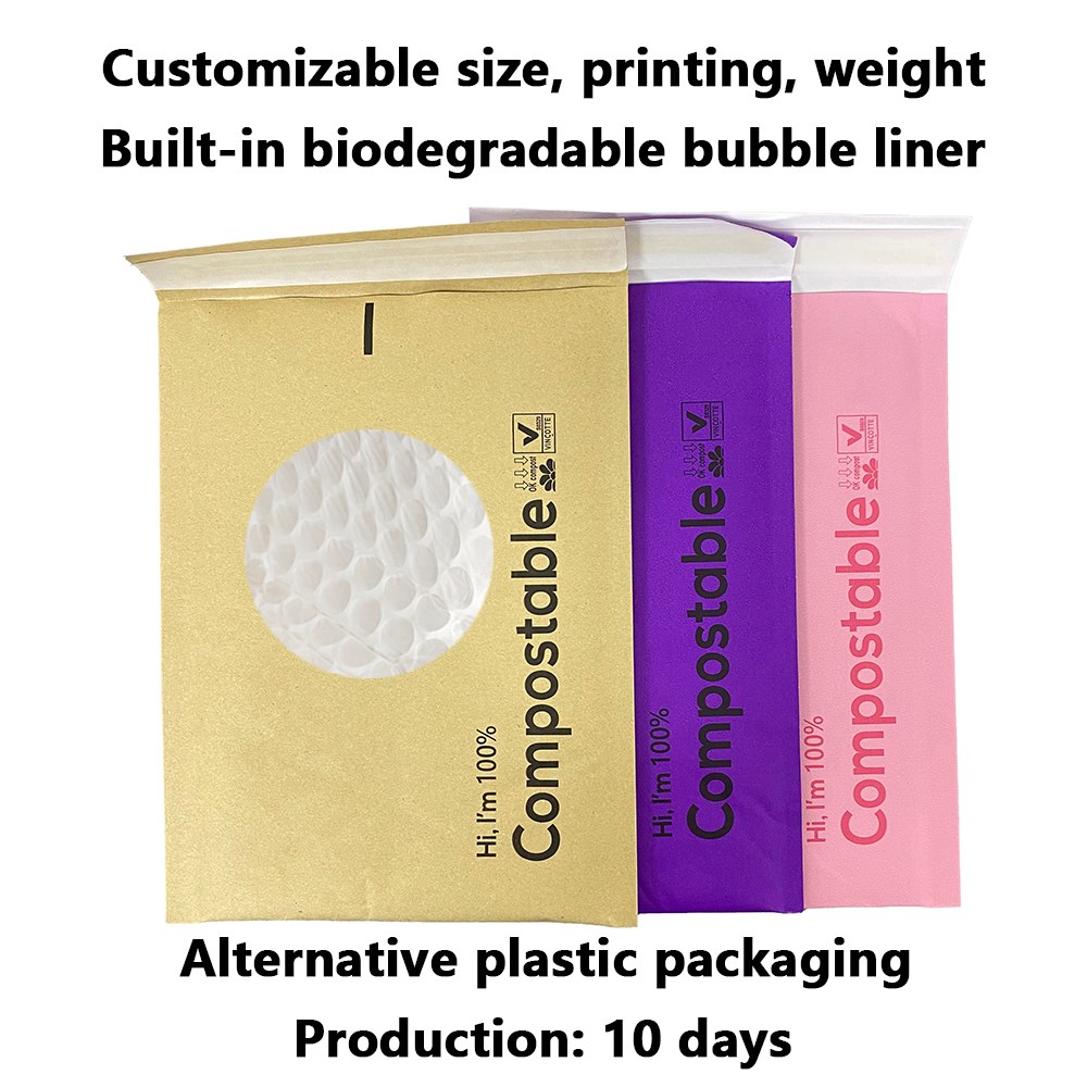 Zeal X lancerer Kraft Paper Bubble Bag 100 % biologisk nedbrydelige komposterbare forsendelser til bæredygtig e-handelsemballage