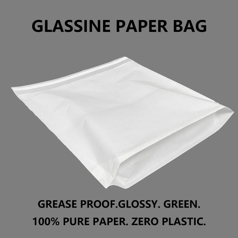 Bundkil Glassine papirposer understøtter plastikfri emballageinnovation