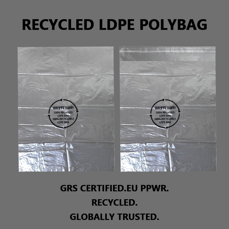 Zeal X lancerer GRS-certificerede genbrugte LDPE-polyposer for at understøtte bæredygtige emballagemål