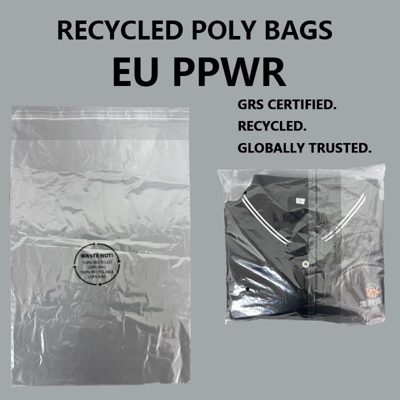 Zeal X lancerer genbrugte LDPE-polyposer til beklædningsemballage, da EU PPWR træder i kraft
