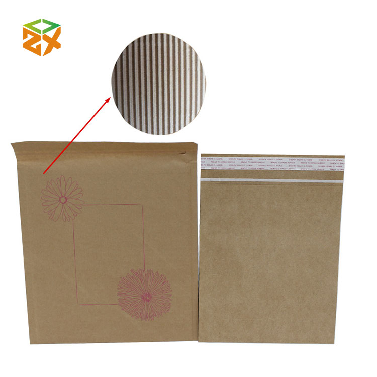 Trykte honeycomb papirmailers